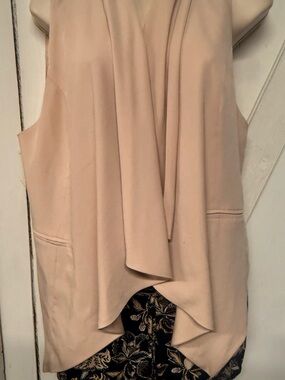 Forever 21 Light Pink Blouse with Embroidered Label